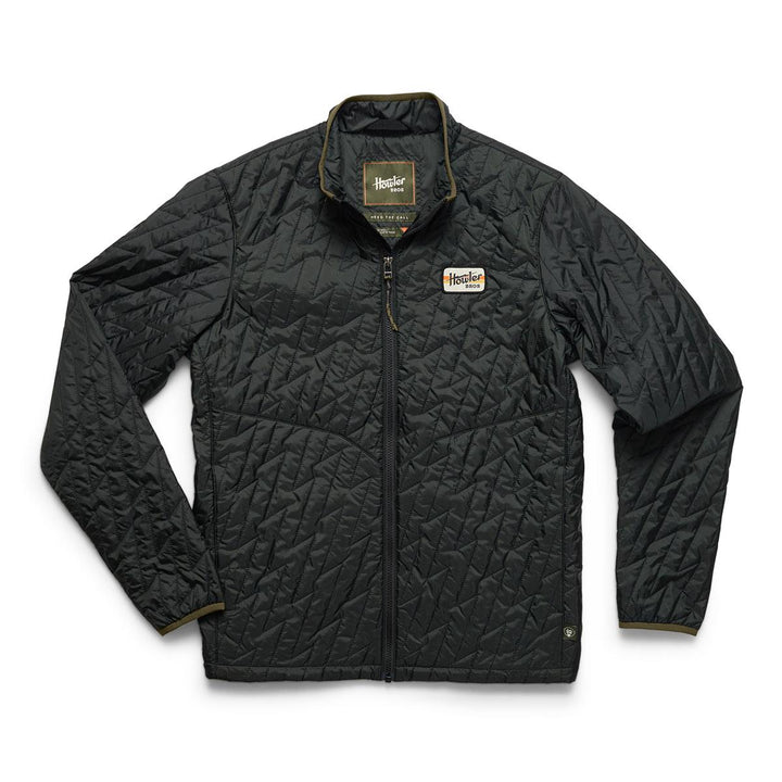 Howler Bros Voltage Quilted Jacket Mens in Black