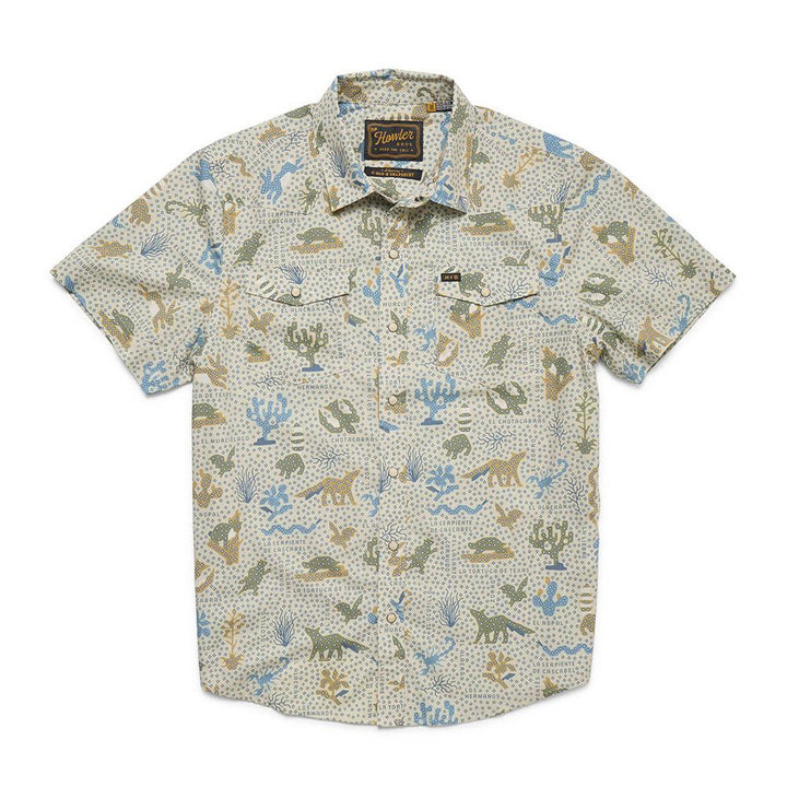 Howler Brothers H Bar B Snapshirt Mens in Ecosistema Sand