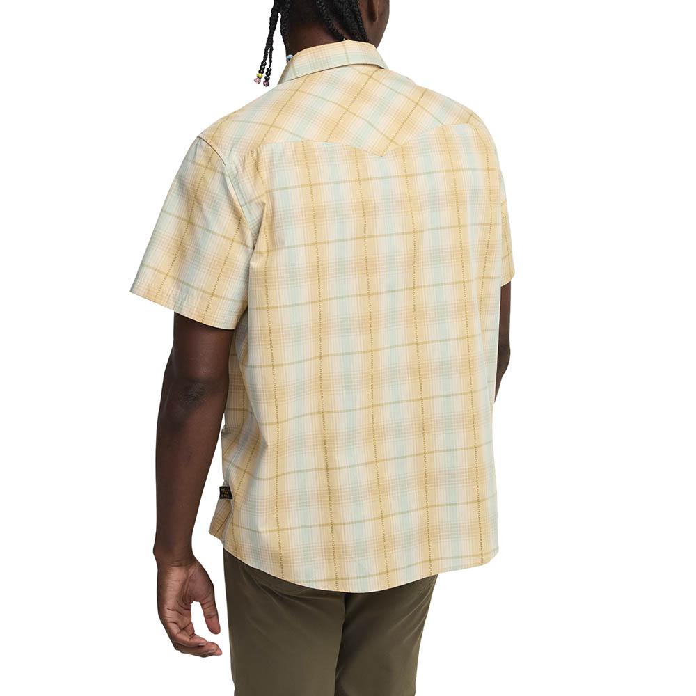 Howler Brothers H Bar B Snapshirt Mens in Prairie Plaid Gold