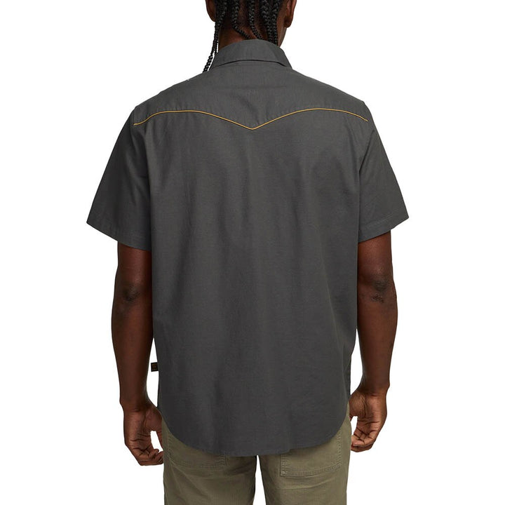 Howler Brothers Broncbuster Snapshirt Mens in Antique Black