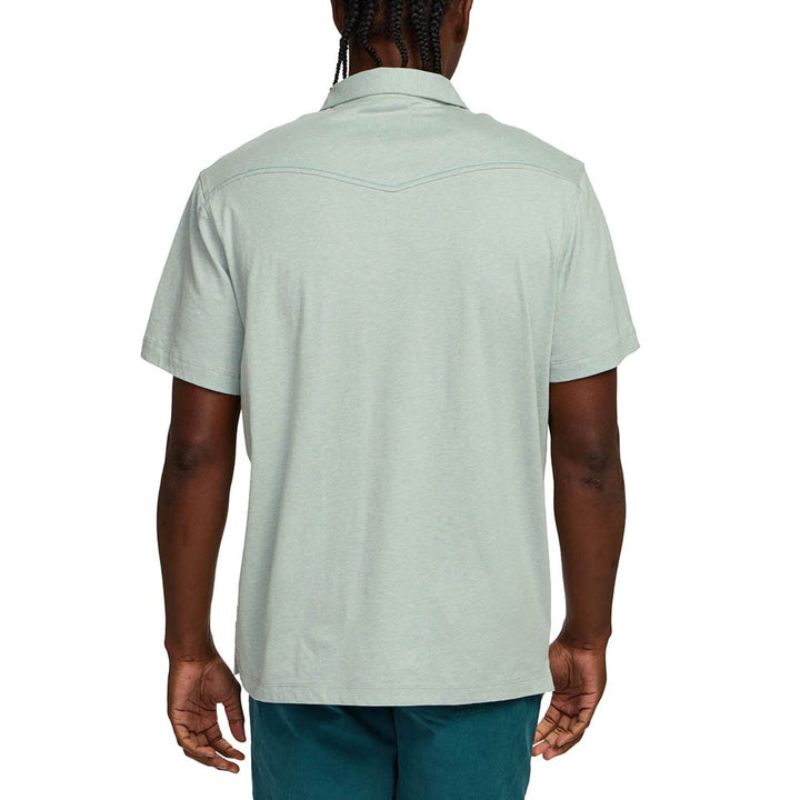 Howler Ranchero Polo Shirt Mens in Seafoam