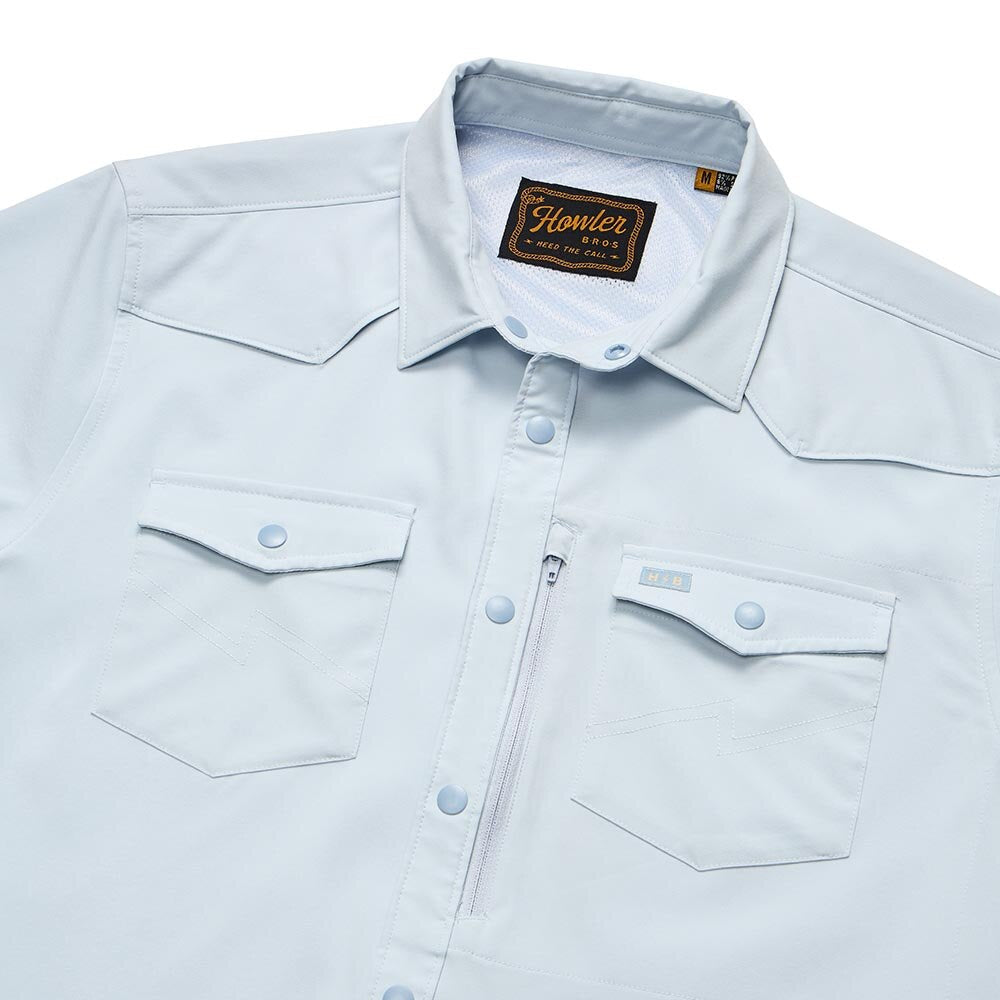 Howler Brothers Emerger Tech Shirt in Cloud