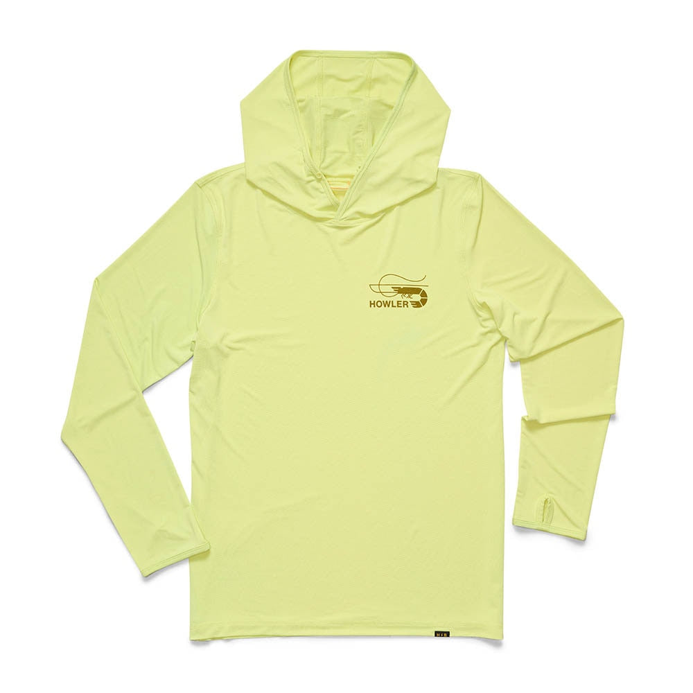 Howler Brothers HB Tech Hoodie in Highlighter