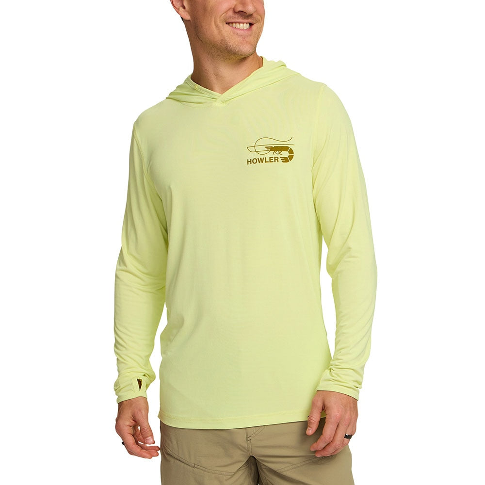 Howler Brothers HB Tech Hoodie in Highlighter