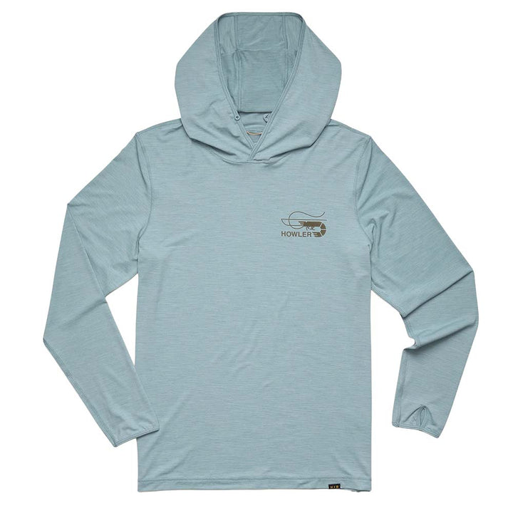 Howler Brothers HB Tech Hoodie in Pool Blue