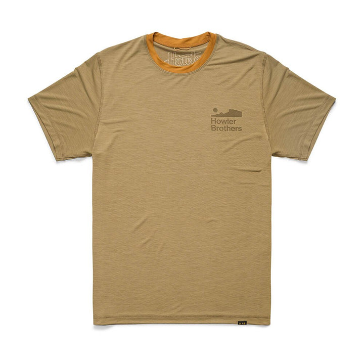Howler Brothers HB Tech Tee Mens in Aloe