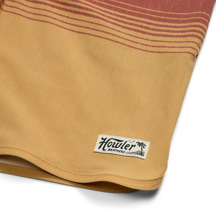 Howler Bruja Boardshort 18.5" Mens in Meridians Old Gold