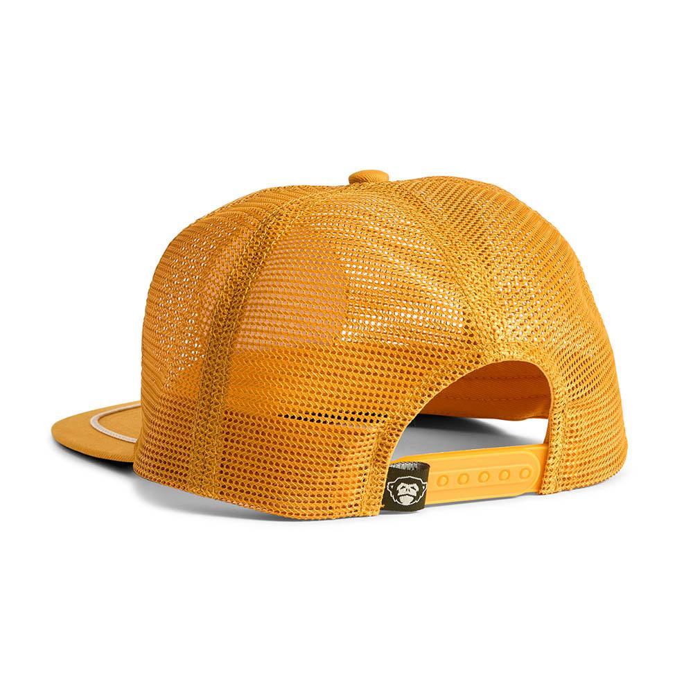Howler Brothers Farm Team Unstructured Snapback Hat in Gold