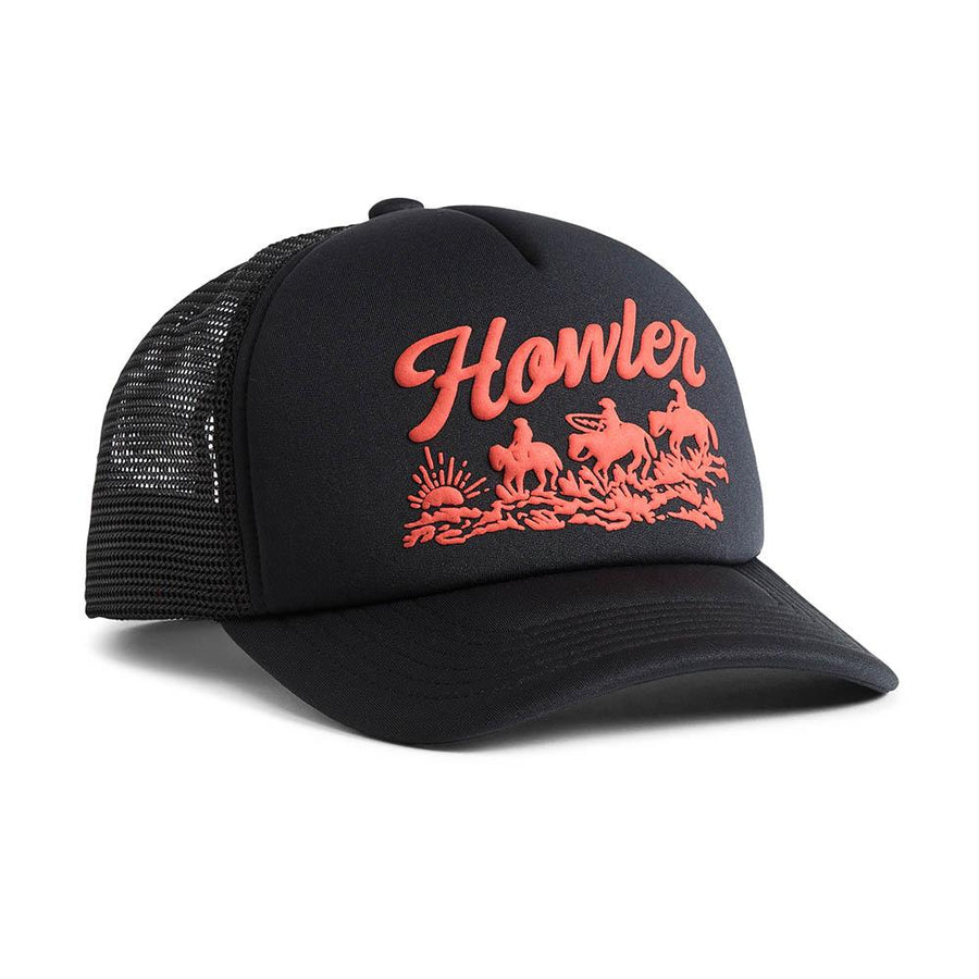 Howler Brothers Posse Foam Dome Hat in Black