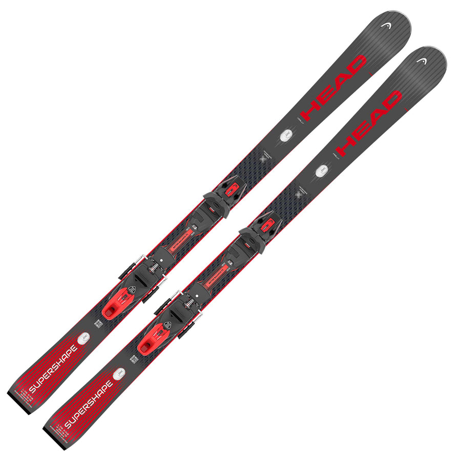 Head Supershape e-Rally skis with SW / Prot EVO PR 13GW System bindings included.