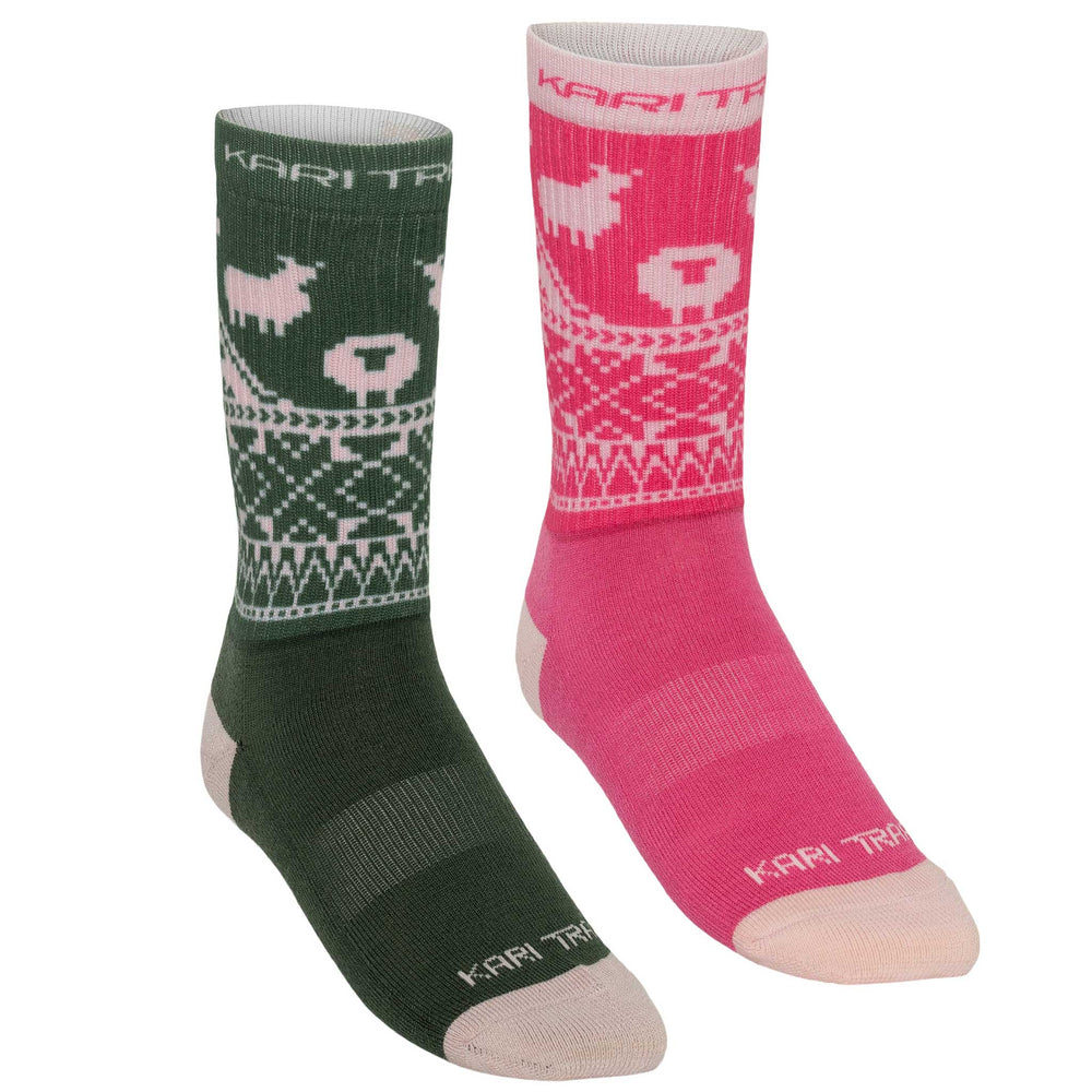 Kari Traa Puffin Sock in Pink