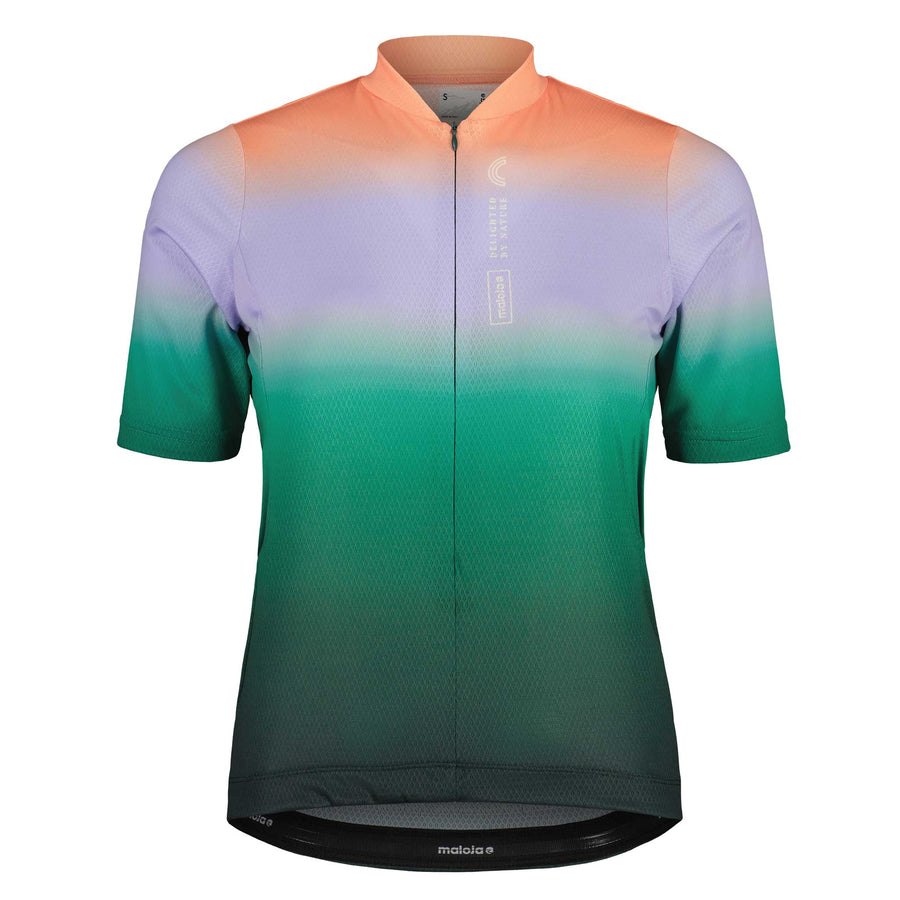 Maloja VaridM. Jersey Women's in Mountain Pine Rainbow