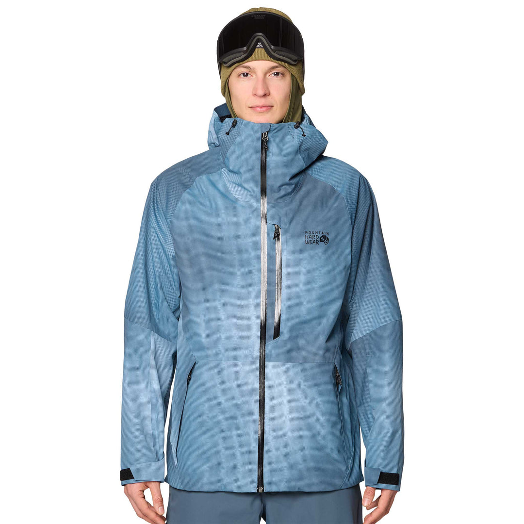 Mountain Hardwear Firefall Jacket - Men's in Moon Blue Ombre Print