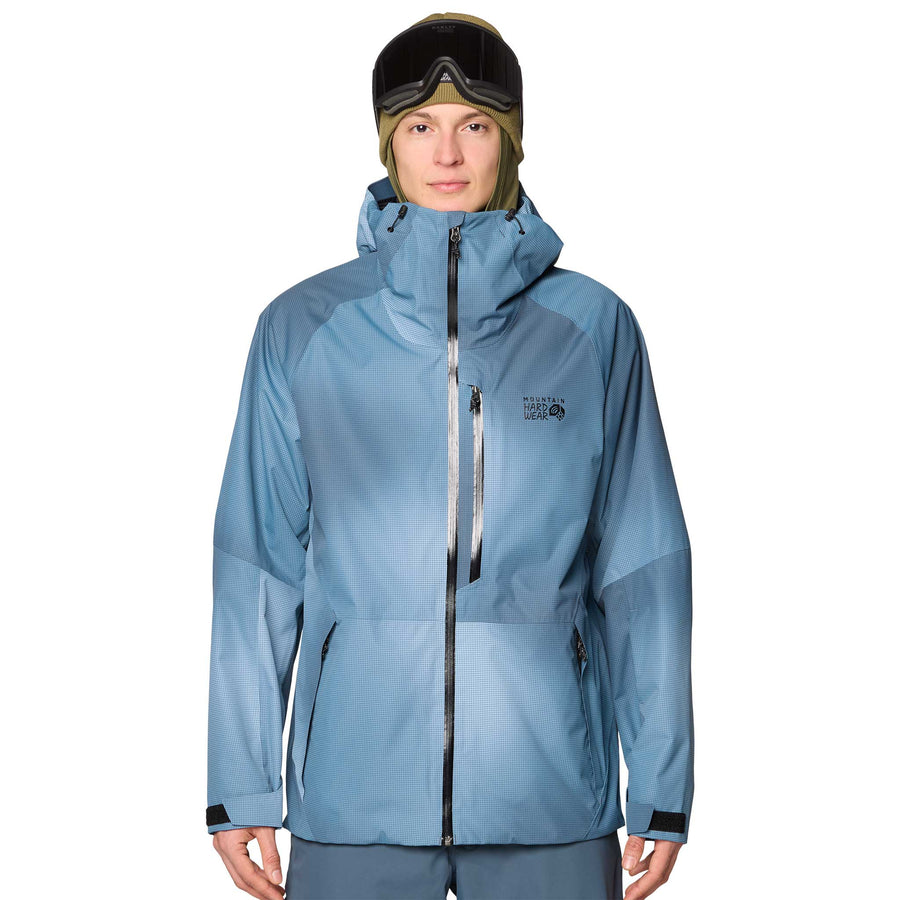 Mountain Hardwear Firefall Jacket - Men's in Moon Blue Ombre Print