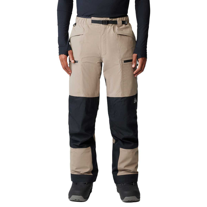 Mountain Hardwear First Tracks Pant Men's in Stone Grey and Black