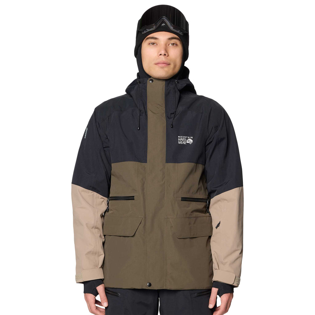 Mountain Hardwear First Tracks Jacket - Men's in Ridgeline Dune