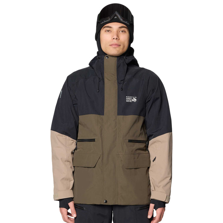 Mountain Hardwear First Tracks Jacket - Men's in Ridgeline Dune