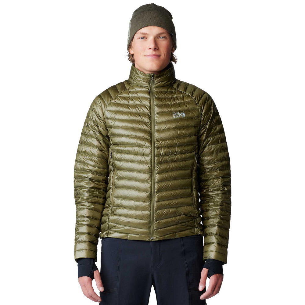 Mountain Hardwear Ghost Whisperer Jacket - Men's in Combat Green