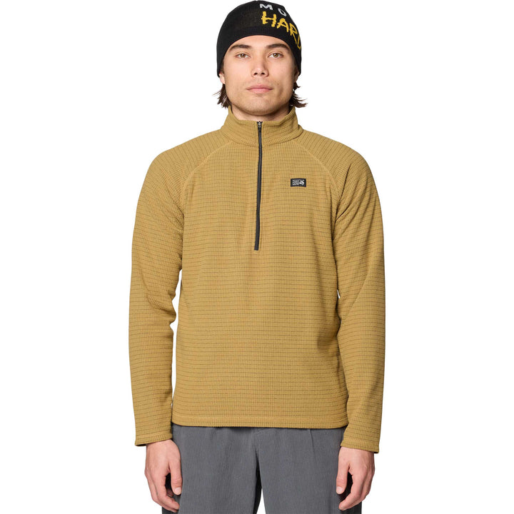 Mountain Hardwear Summit Grid Half Zip - Men's in Grassland