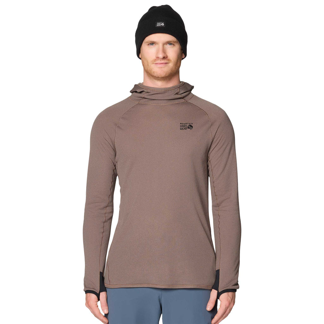 Mountain Hardwear Airmesh Long Sleeve Hoody - Men'sMountain Hardwear Airmesh Long Sleeve Hoody - Men's in Wild Taupe