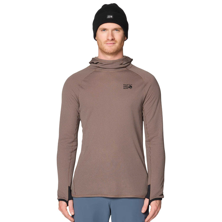 Mountain Hardwear Airmesh Long Sleeve Hoody - Men'sMountain Hardwear Airmesh Long Sleeve Hoody - Men's in Wild Taupe