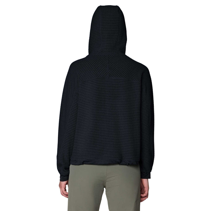 Mountain Hardwear Women's Summit Grid Big Hoody in Black.