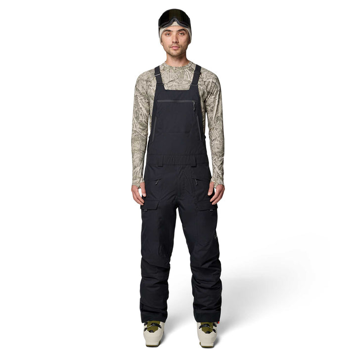 Mountain Hardwear Men's Firefall Bib in Black.