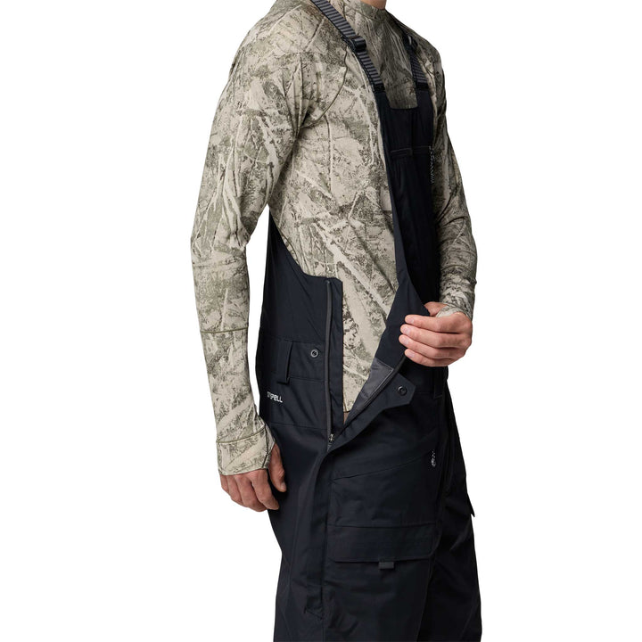 Mountain Hardwear Men's Firefall Bib in Black.