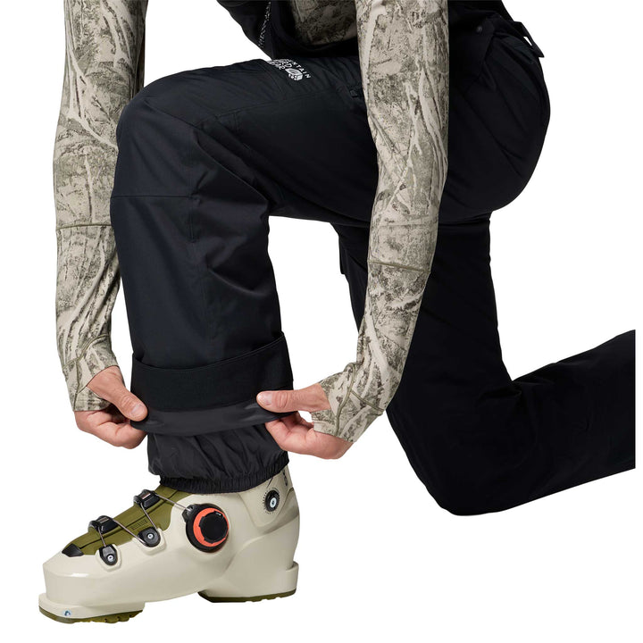 Mountain Hardwear Men's Firefall Bib in Black.