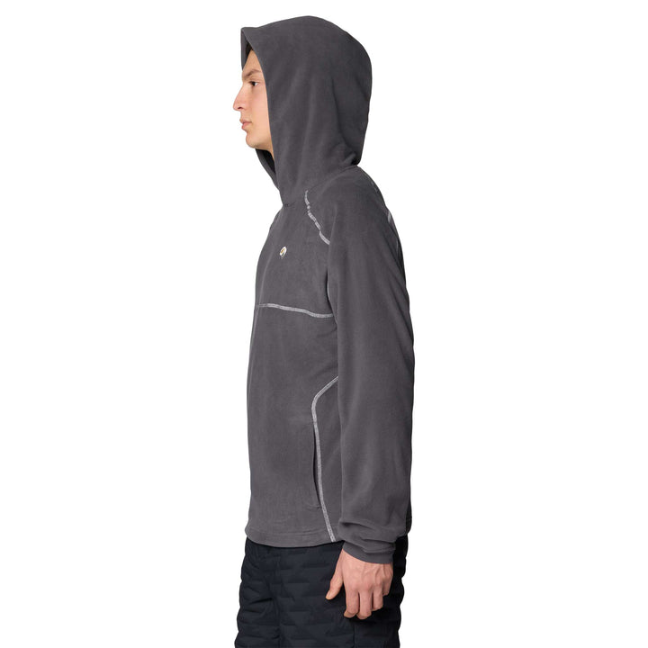 Mountain Hardwear Men's Microchill Hoody in the color Shark.