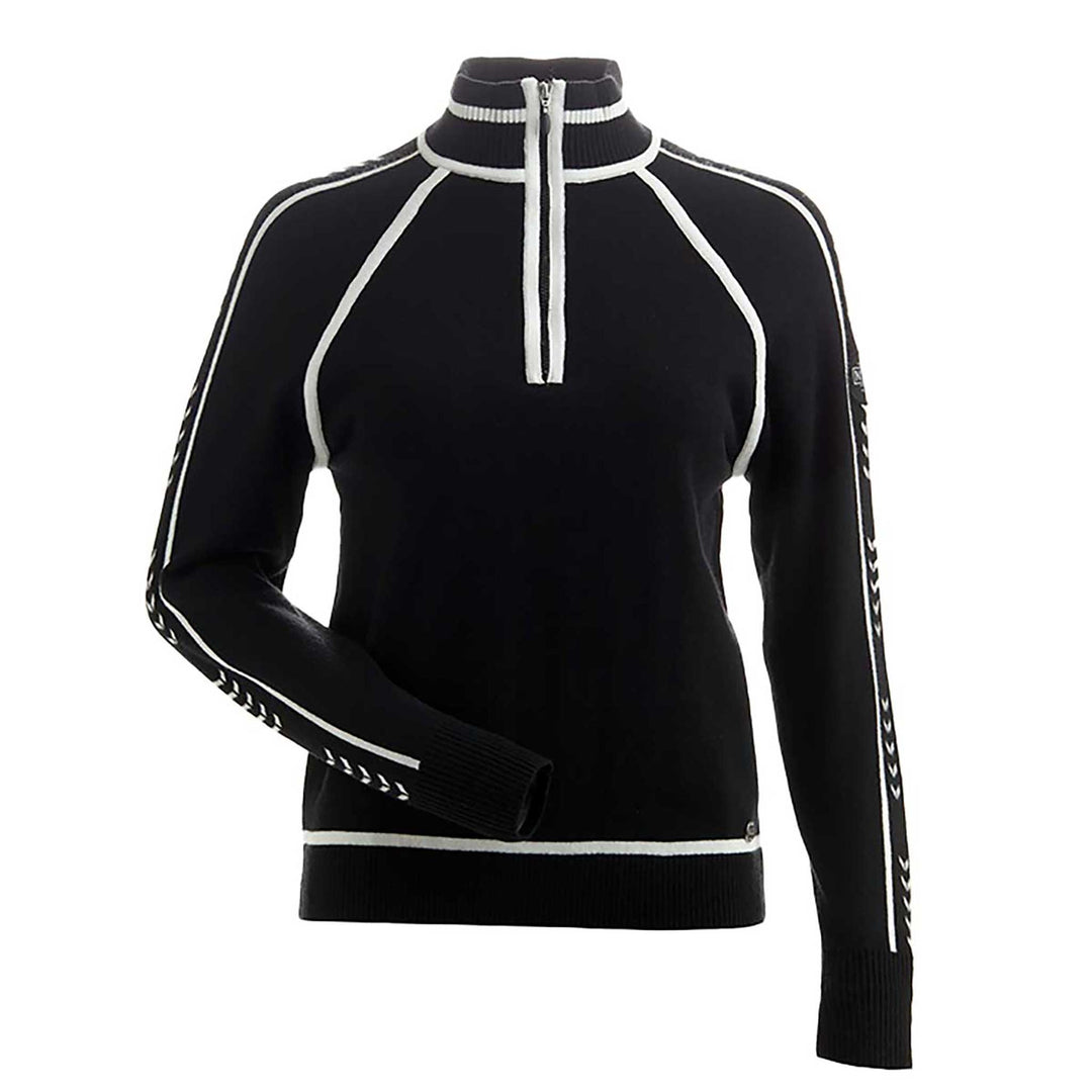 NILS Juniper Sweater in Black and White