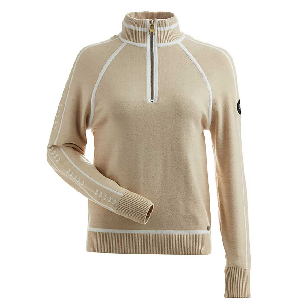 NILS Juniper Metallic Top Women's in Gold and White