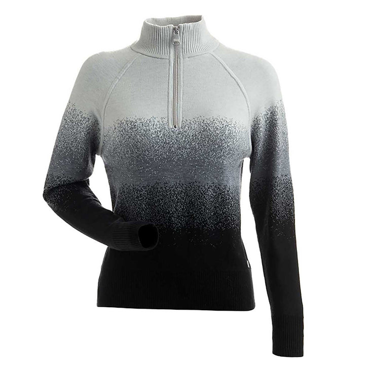 NILS Everest Top Women's in Black Graphite and Silver