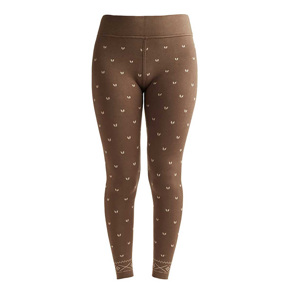 NILS Alps Legging Women's in Dark Fawn and Fawn