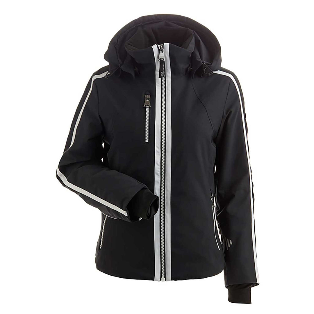 NILS Snowbird Jacket Women's in Black and White