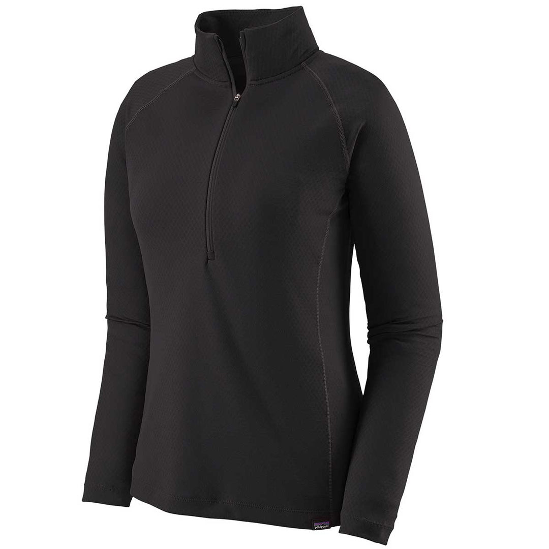 Patagonia Capilene Midweight ZipNeck Top Women’s in Black