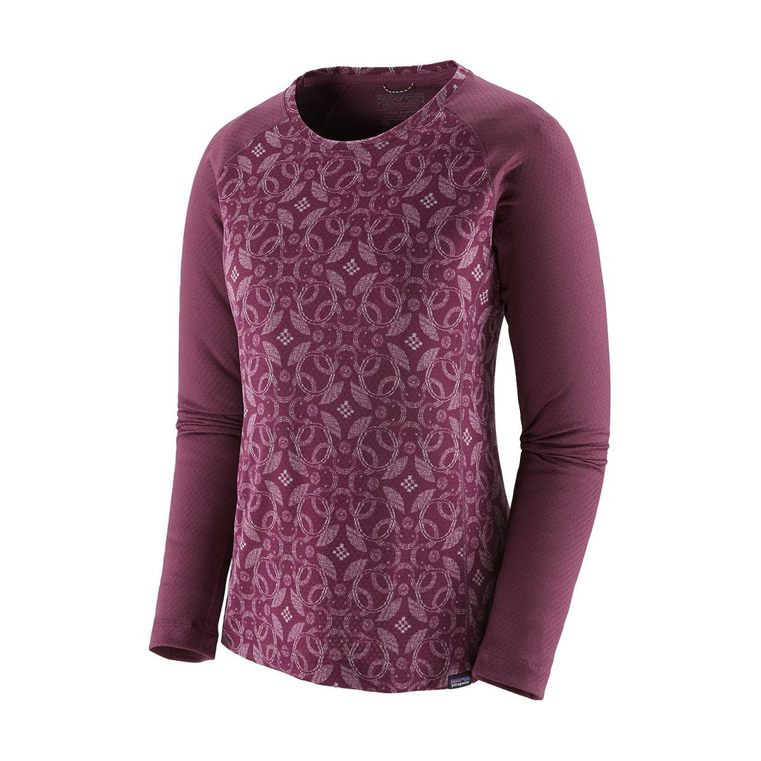 Patagonia Capilene Midweight Crew Top Women’s in Arctic Ox Geo and Light Balsamic