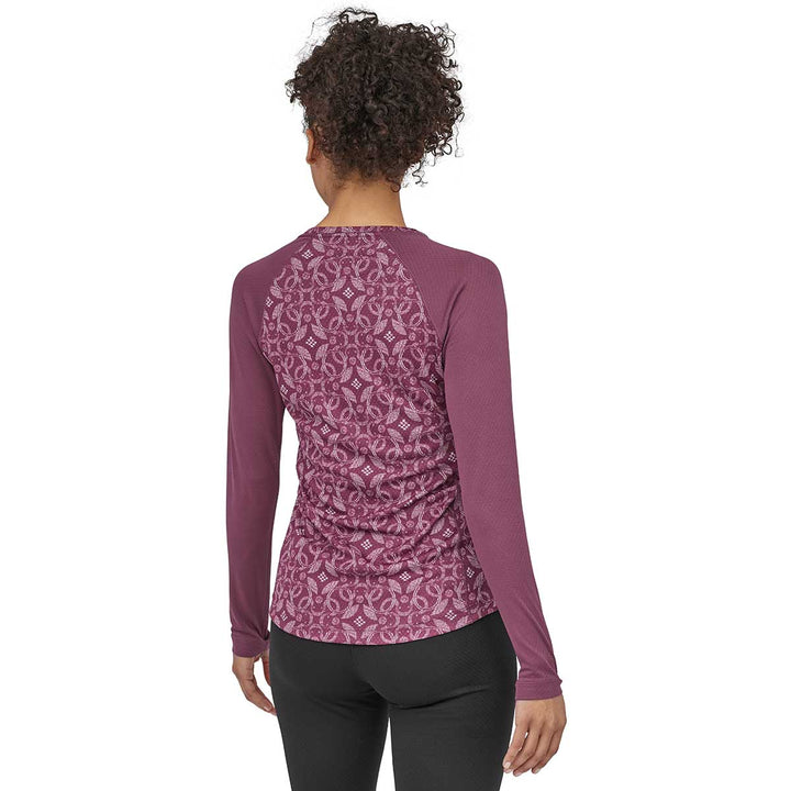 Patagonia Capilene Midweight Crew Top Women’s in Arctic Ox Geo and Light Balsamic