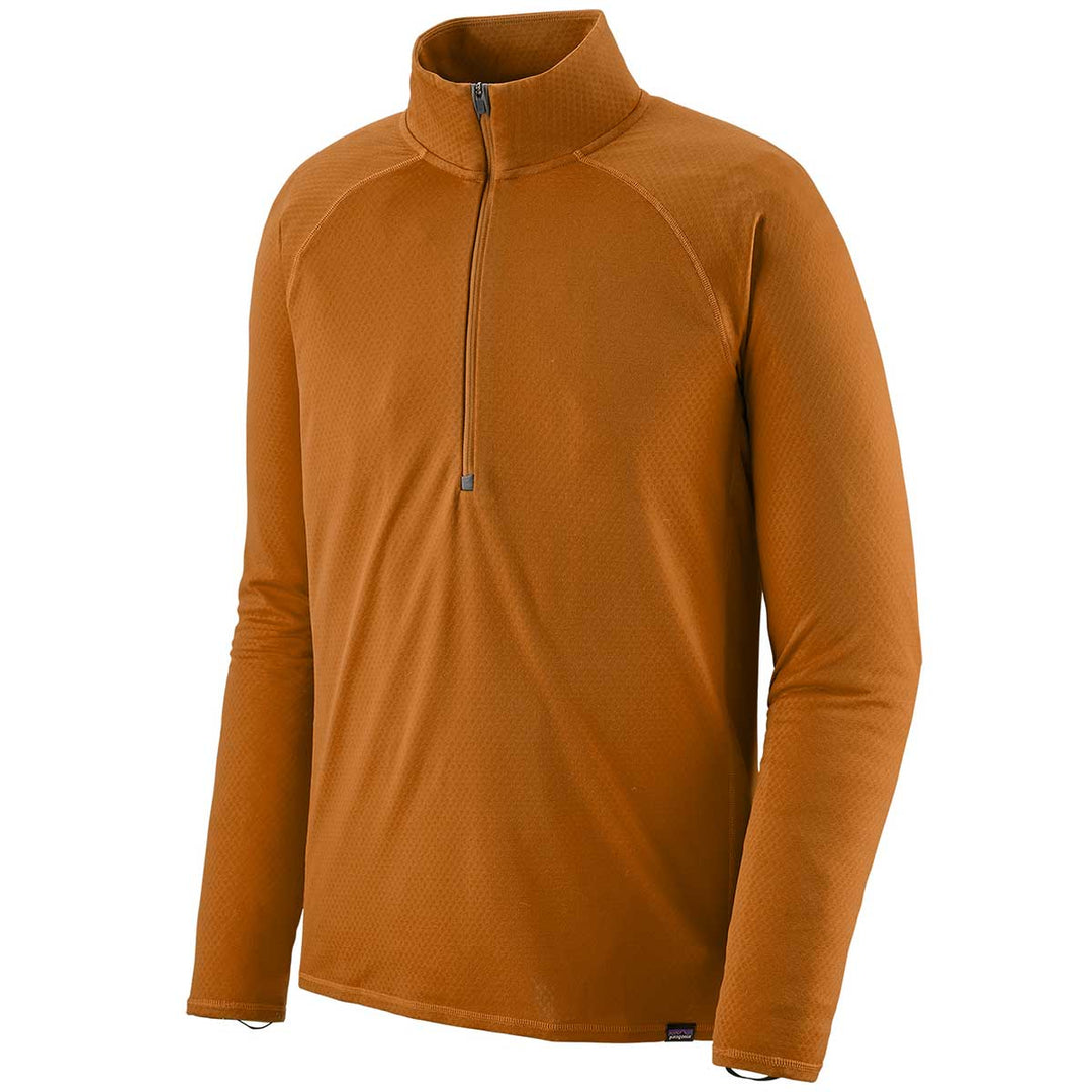Patagonia Capilene Midweight ZipNeck Top Men’s in Hammonds Gold