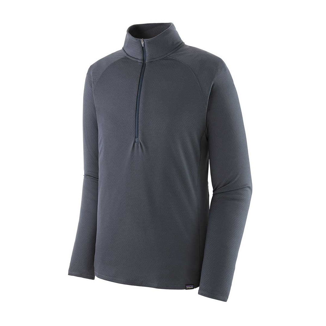 Patagonia Capilene Midweight ZipNeck Top Men’s in Smolder Blue