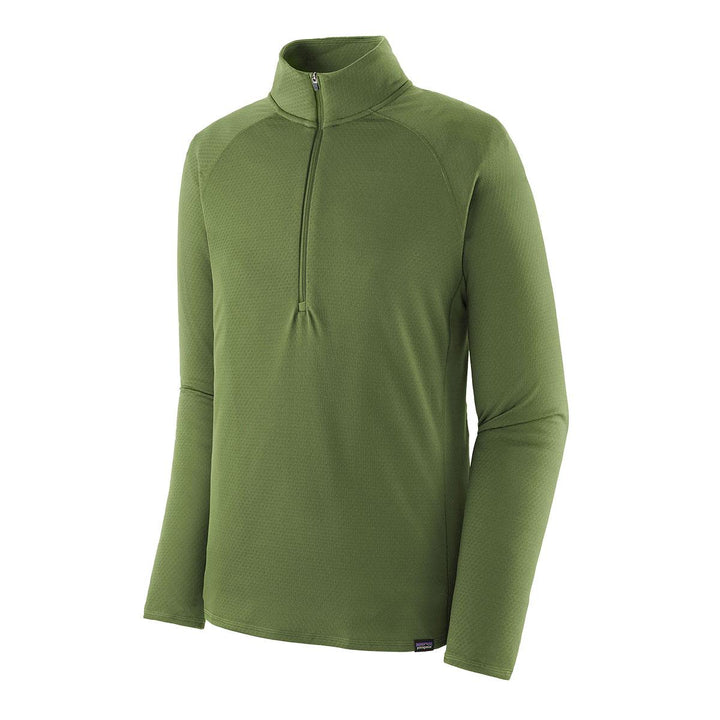 Patagonia Capilene Midweight ZipNeck Top Men’s in Terrain Green