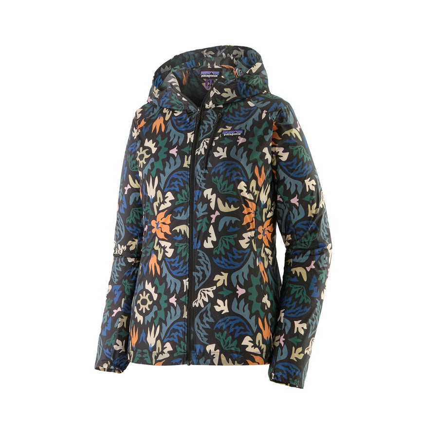 Patagonia Houdini Jacket Women's in Kaleido Black