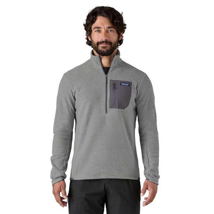 Patagonia R1 Air Zip Neck Pullover Men's in Forever Grey