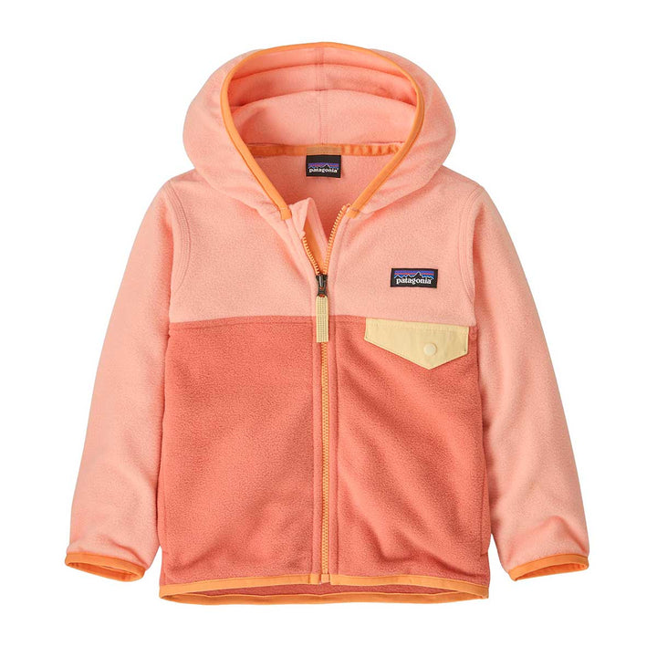 Patagonia Micro D SnapT Jacket Baby in Peak Pink