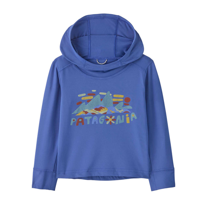 Patagonia Cap SW Hoody Baby in Fitz Roy Superbloom Eddy Blue