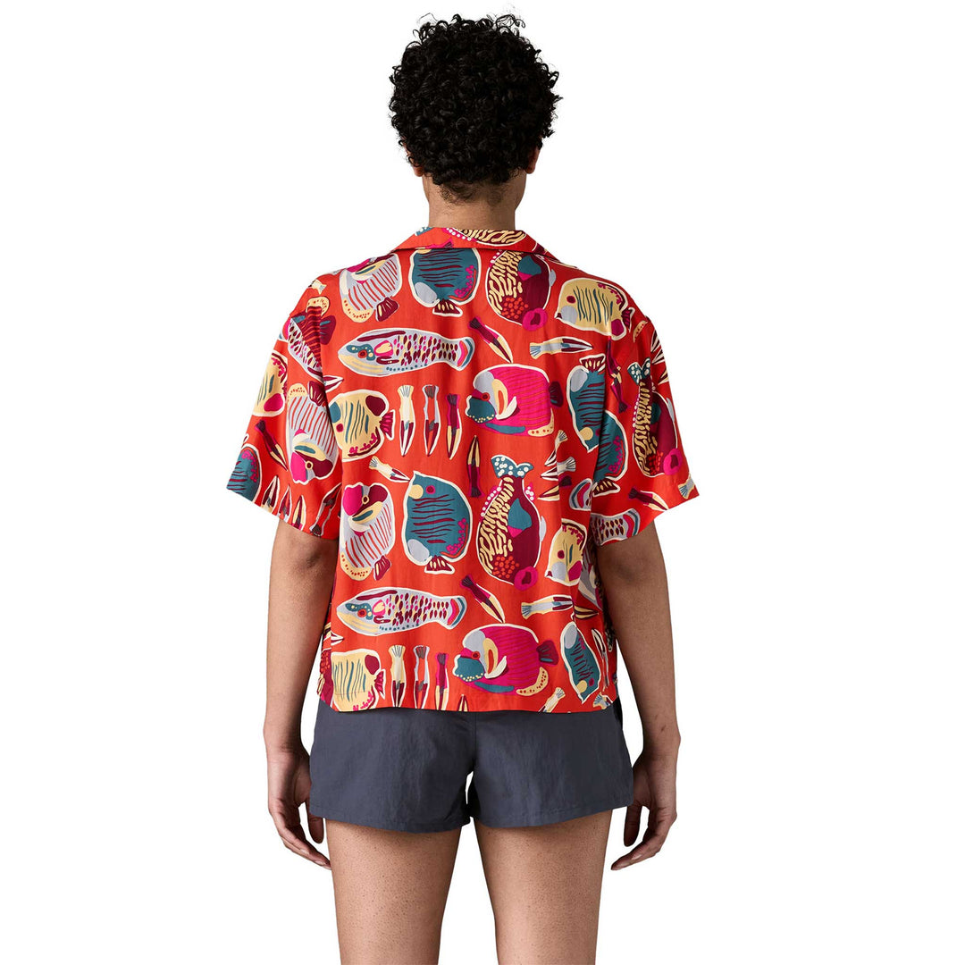 Patagonia Tidal Threads Shirt Women's in Wrasse Pollinator Orange
