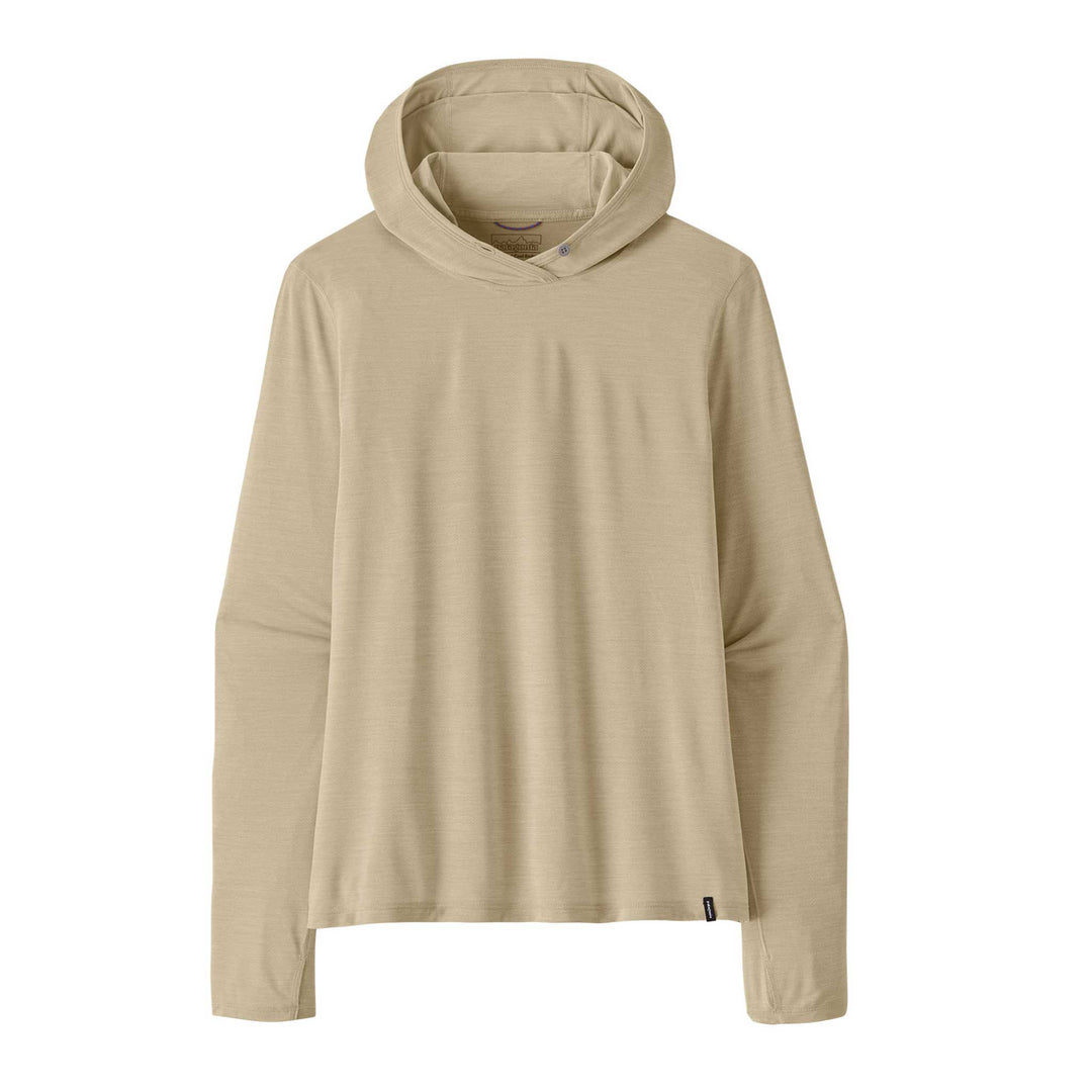 Patagonia Cap Cool Ultra Hoody Women's in Pumice Dyno White X-Dye