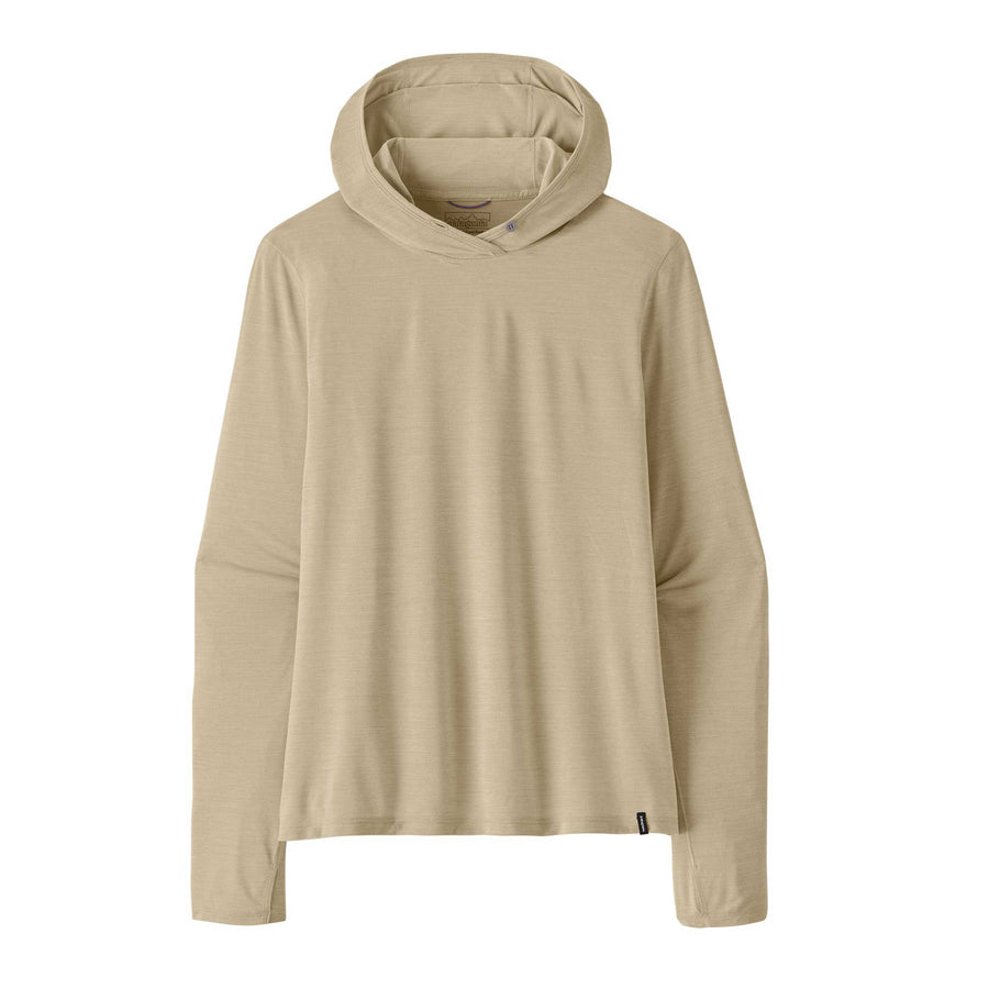 Patagonia Cap Cool Ultra Hoody Women's in Pumice Dyno White X-Dye