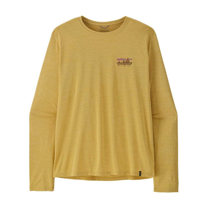 Patagonia Cap Cool Daily Shirt '73 Skyline Men's in Limestone Yellow Light Limestone Yellow X-Dye