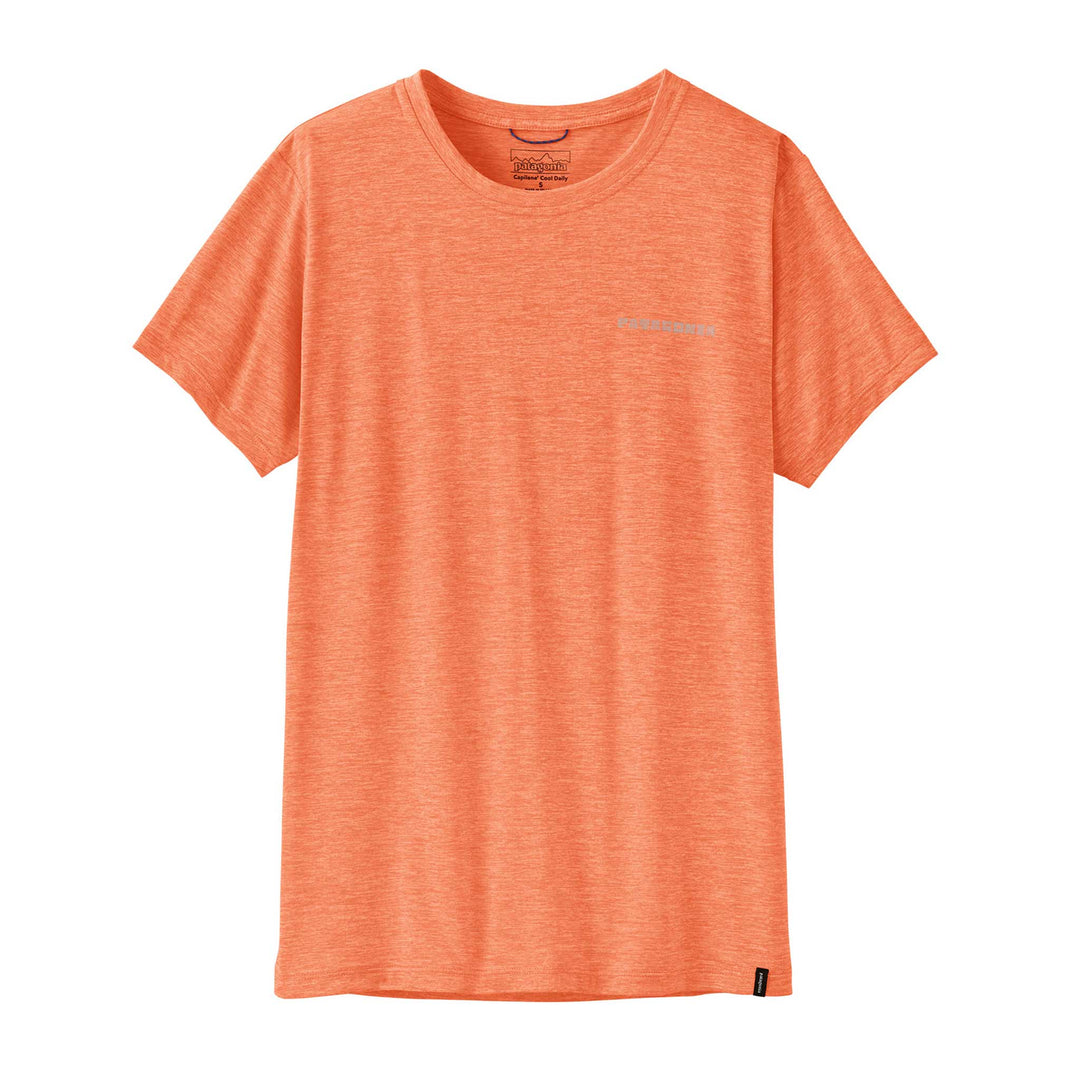 Patagonia Cap Cool Daily Shirt Mother Rays Women's in Peach Sherbert